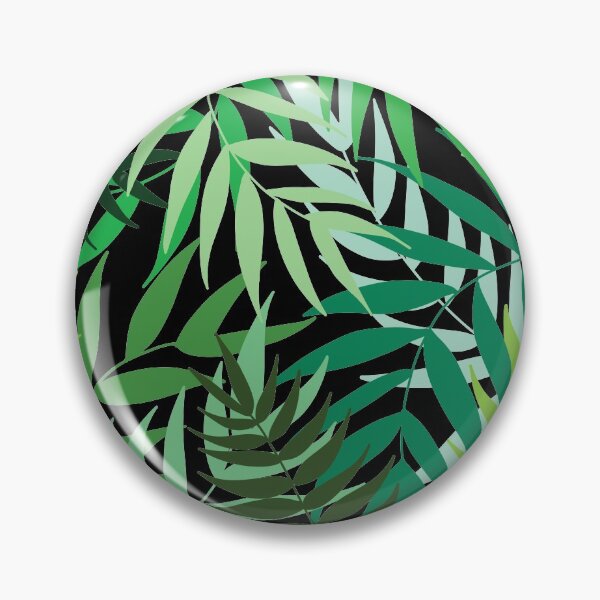 Item preview, tropical leaves - black designed and sold by riley-blue.