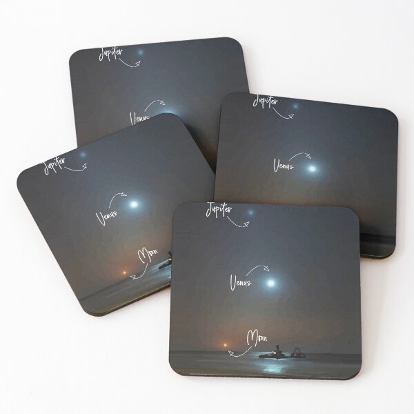Item preview, Jupiter ,Venus and the moon - Galaxy  designed and sold by Feel  Artistry..