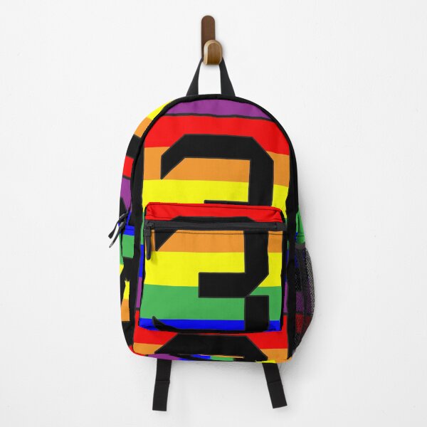 Item preview, Number "3" LGBT Gay Pride Rainbow Flag font designed and sold by 65 MCMLXV.
