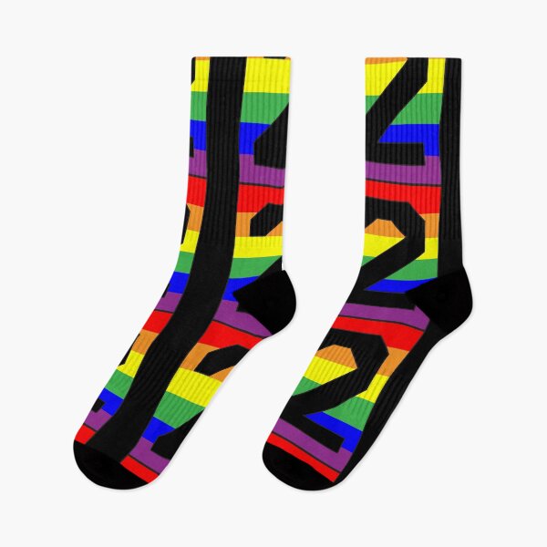 Item preview, Number "2" LGBT Gay Pride Rainbow Flag font designed and sold by 65 MCMLXV.