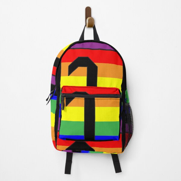 Item preview, Number "1" LGBT Gay Pride Rainbow Flag font designed and sold by 65 MCMLXV.