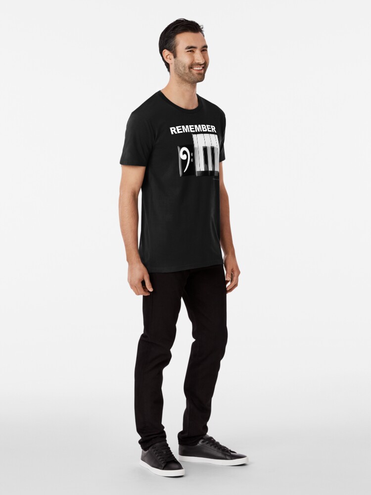 Alternate view of 9/11 Piano Premium T-Shirt