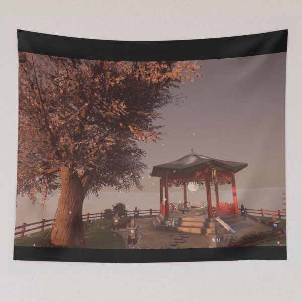 Item preview, Cherry tree and pavilion designed and sold by Vanum-Chan.