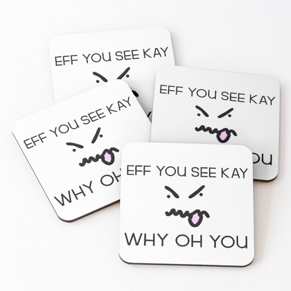 Item preview, Eff, ves a Kay, por qué, oh, eres designed and sold by Finde.