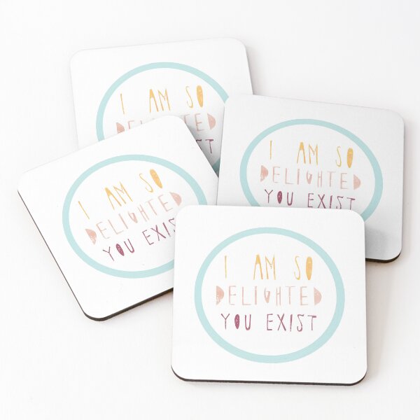 Item preview, I am so delighted you exist version 1 designed and sold by annamadewithsol.
