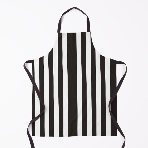 Item preview, Black and White Referee Stripes designed and sold by FanSportsSpot.
