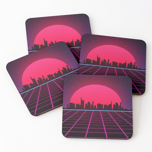 Item preview, Retro Synthwave Grid designed and sold by yaekus.