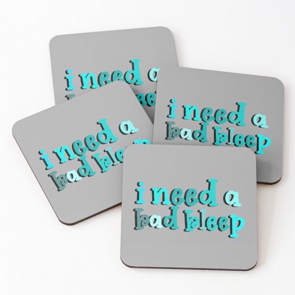 Item preview, Blue I Need a Bad Bleep designed and sold by kaylanettleton.