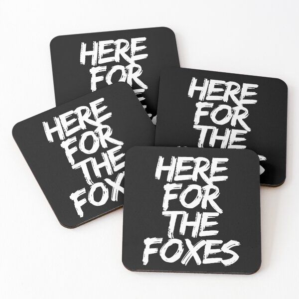 Item preview, "Here For The Foxes" Leicester City FC Print designed and sold by TopTrendNow.