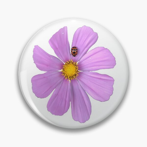 Item preview, Daff60 Photo Flower - pink with ladybird designed and sold by David Hierons.