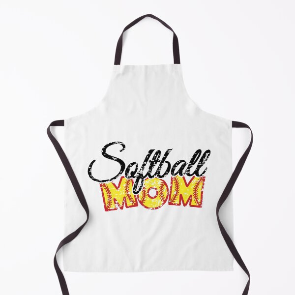 Item preview, Distressed softball mom with red stitches designed and sold by PepaAnaRB.