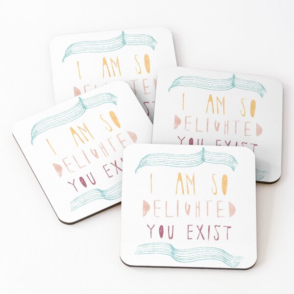 Item preview, I am so delighted you exist version 2 designed and sold by annamadewithsol.
