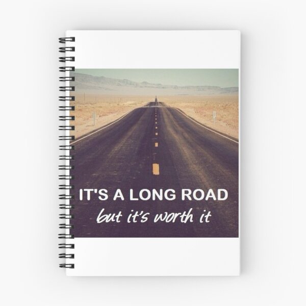 Item preview, Motivational Quotes - It Is A Long Road designed and sold by Designs By Creation.