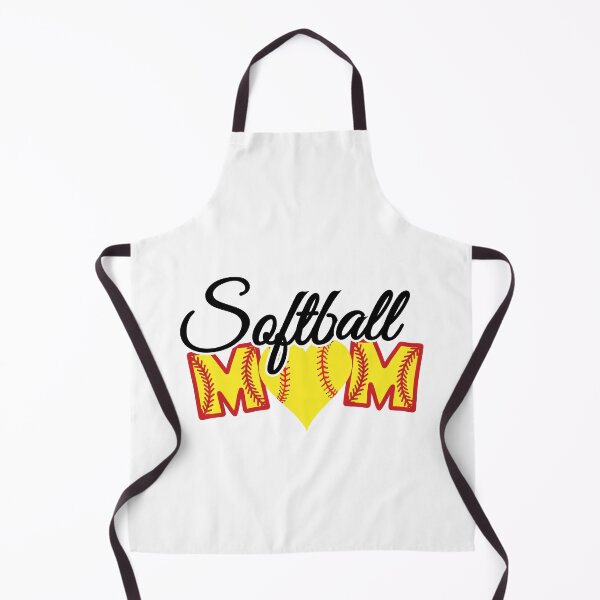 Item preview, Softball mom with heart and red stitches designed and sold by PepaAnaRB.