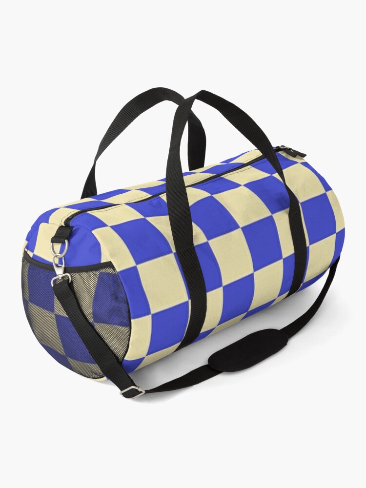 Beige Checkered Bag 