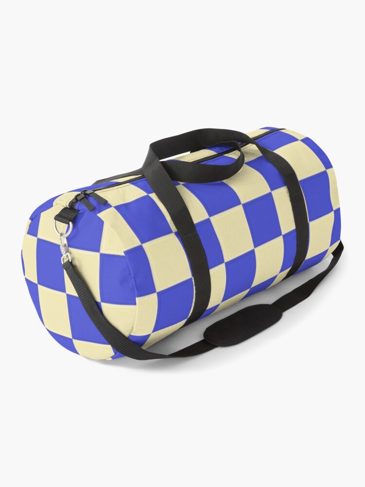 Beige Checkered Bag 