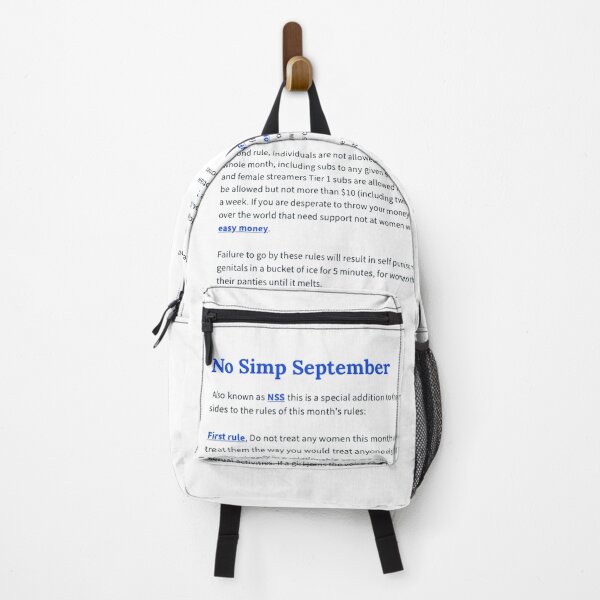 Item preview, No Simp September Meme Definition designed and sold by LeBebArt.