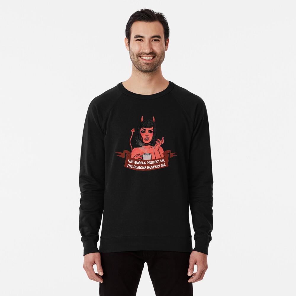 Demons and on sale angels sweatshirt
