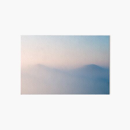 Malvern Hills: Monday Morning Blues Art Board Print