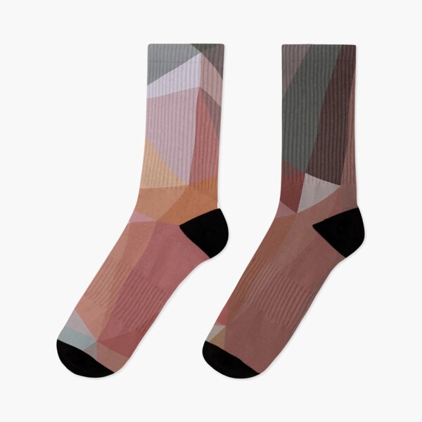 Item preview, Geometric Grey & Peach - Abstract Art by Fluid Nature designed and sold by vmajzlik.