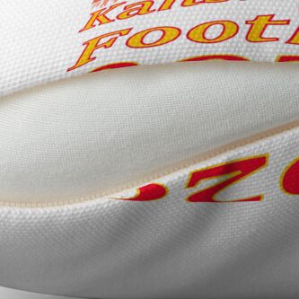Alternate view of Kansas City Football 2020 Retro Sunset funny design Throw Pillow