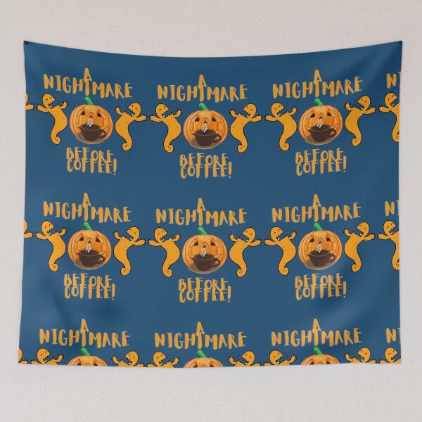 Item preview, Nightmare Before Coffee For Coffee Addicts coffe and halloween  designed and sold by clipartees.