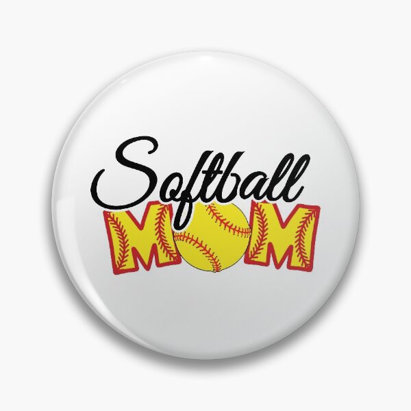 Item preview, Softball mom with ball and red stitches designed and sold by PepaAnaRB.