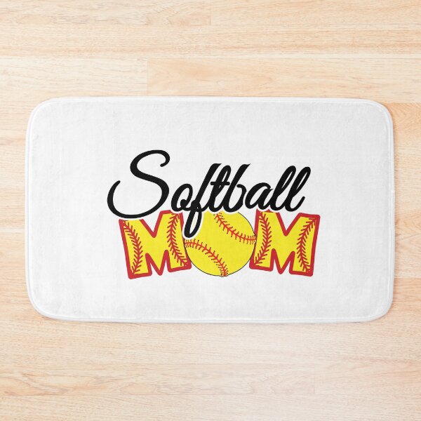 Item preview, Softball mom with ball and red stitches designed and sold by PepaAnaRB.