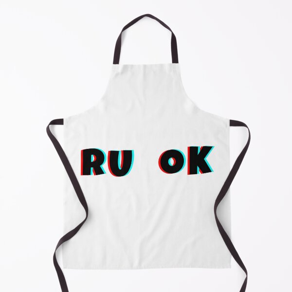 Item preview, R U Ok typography design  designed and sold by WearwhatUthink.