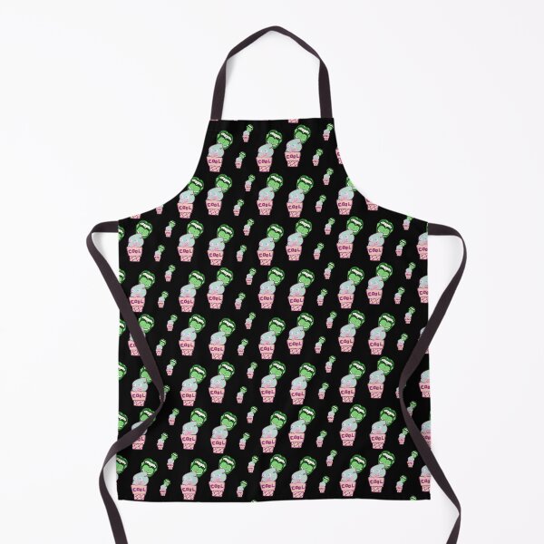 Item preview, Cool ice cream for halloween with green mouth eating icecream designed and sold by fra02.
