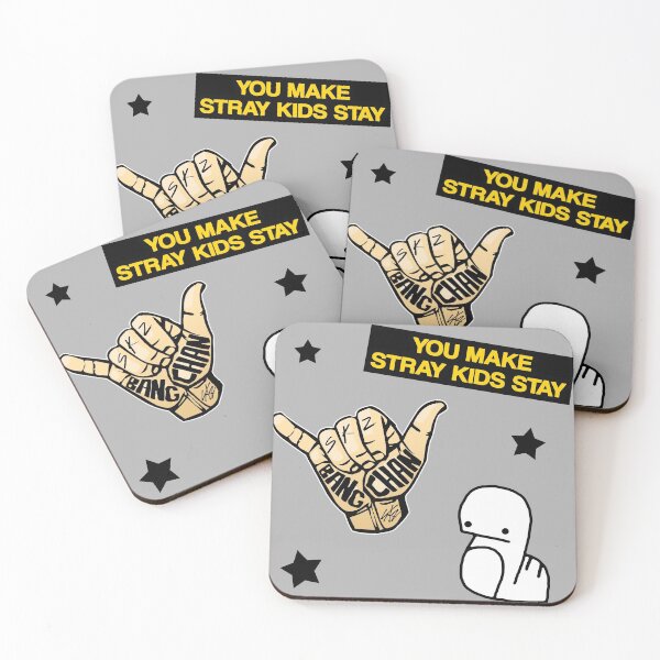 Item preview, BANGCHAN Stray Kids Chan Doodle Aussie Shaka QUOTE [BUY MEDIUM OR LARGER FOR STICKER PACK] designed and sold by SugarSaint.