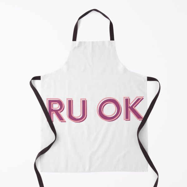 Item preview, R U Ok typography design  designed and sold by WearwhatUthink.