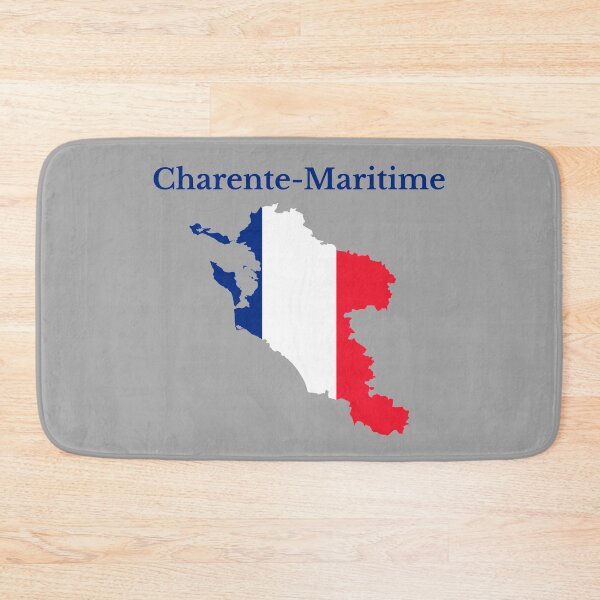 Item preview, Charente-Maritime Map, France, French Department designed and sold by marosharaf.
