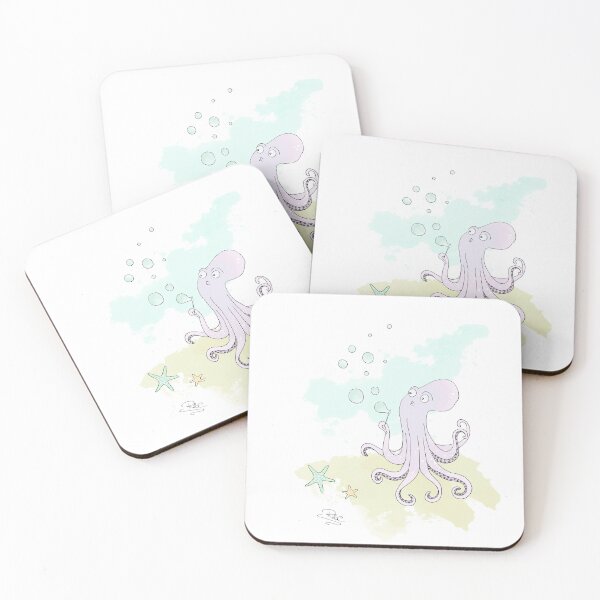 Item preview, The Octopuss' Bubbles designed and sold by RenataLemon.