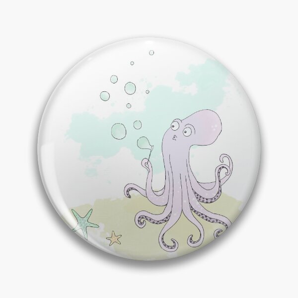 Item preview, The Octopuss' Bubbles designed and sold by RenataLemon.