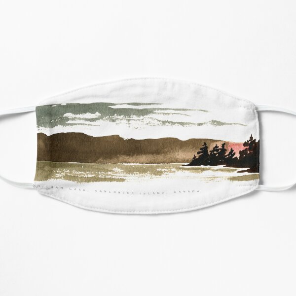 Cowichan Lake, Vancouver Island Flat Mask