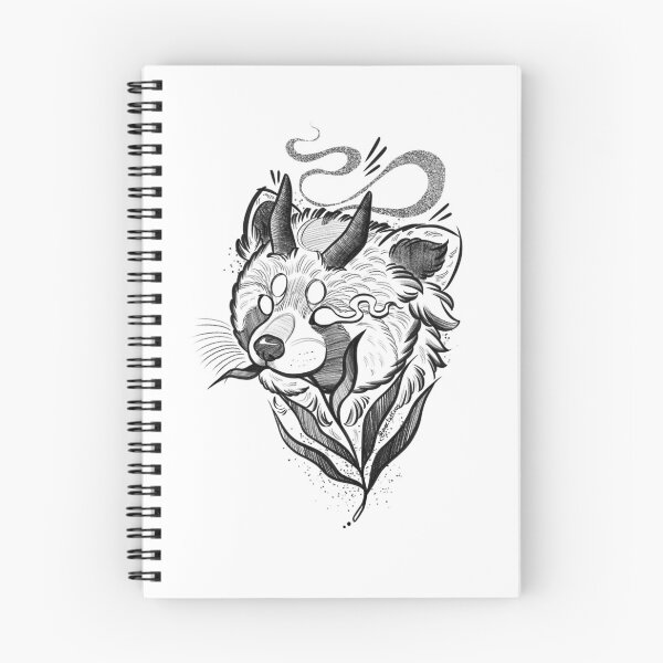 Item preview, Demon red panda designed and sold by Marta Nox.