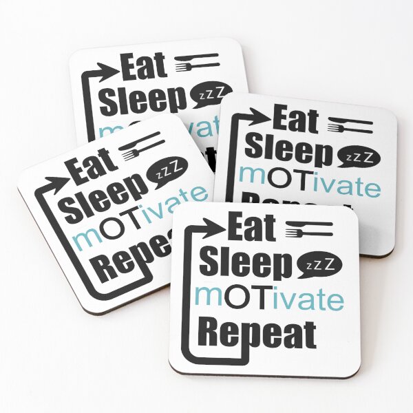 Item preview, Occupational Therapy Motivate (Eat Sleep mOTivate repeat) designed and sold by rejebolla.