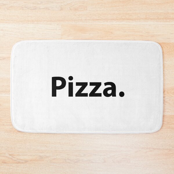 Item preview, Pizza Simple Text Food designed and sold by TravelScientist.