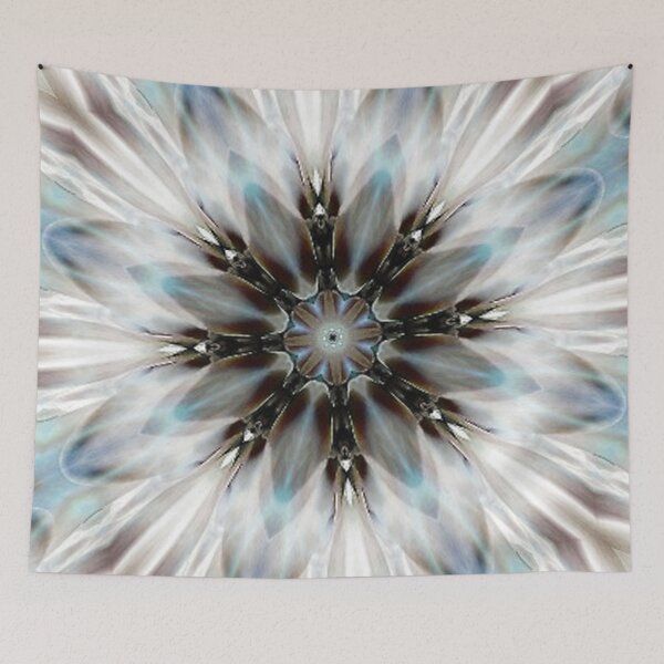 Item preview, Ice Flower - Kaleidoscope Art by Fluid Nature designed and sold by vmajzlik.
