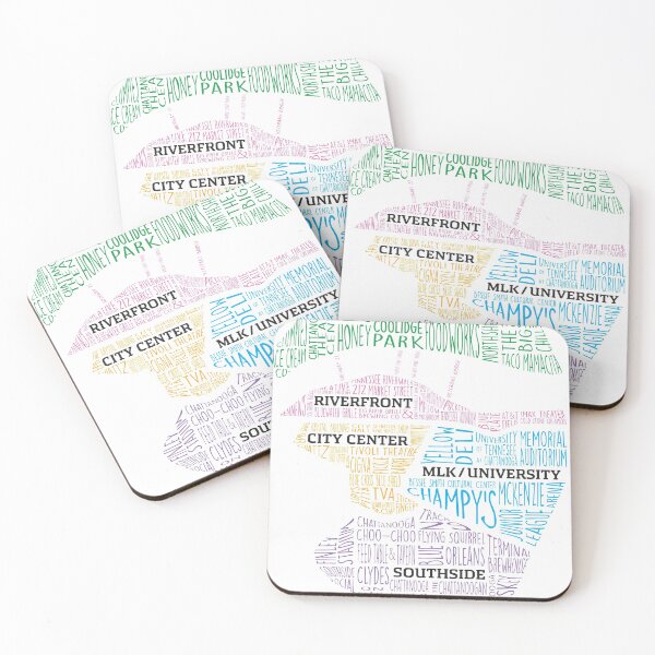 Item preview, Chattanooga Downtown Districts designed and sold by HunterLongley.