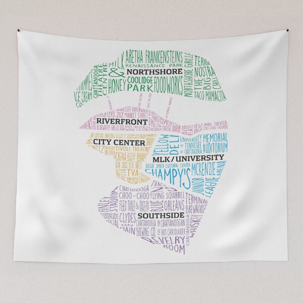 Item preview, Chattanooga Downtown Districts designed and sold by HunterLongley.