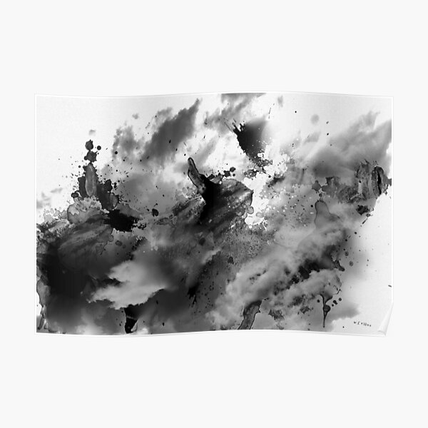 abstract scenery no.2 Poster