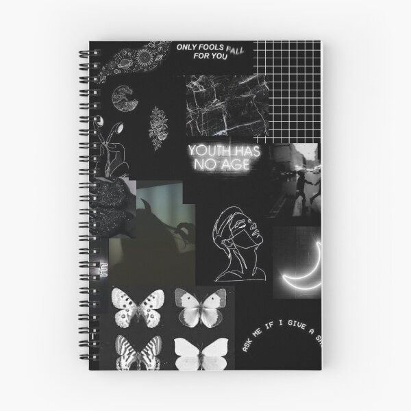 Item preview, black aesthetic collage designed and sold by morgananjos.