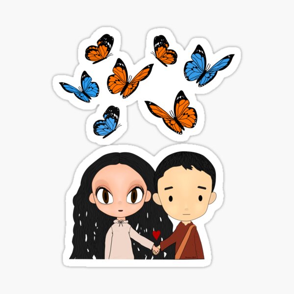 Moon Young Kang Tae IOTNBO Kdrama Dibujado Pegatina