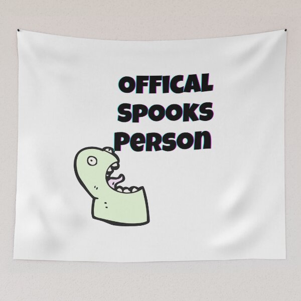 Item preview, Official Spooks Person hilarious Halloween Ghost pun  designed and sold by WearwhatUthink.