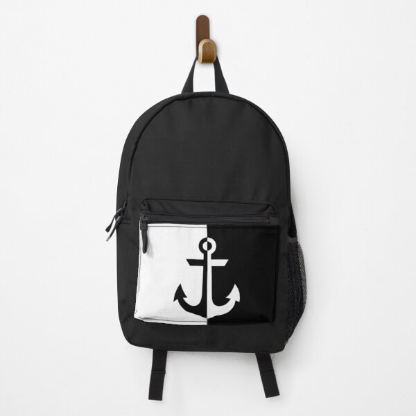 Aperçu de l'œuvre Ancrage nautique blanc et noir créée et vendue par IoanaHraball.