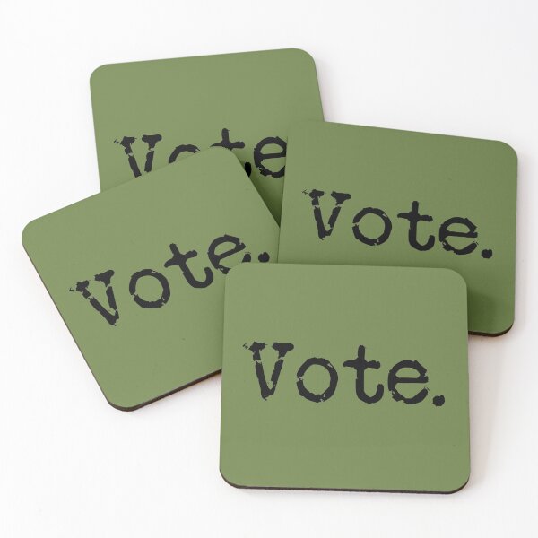 Item preview, Vote. Military Green designed and sold by TeaRoseWriter.