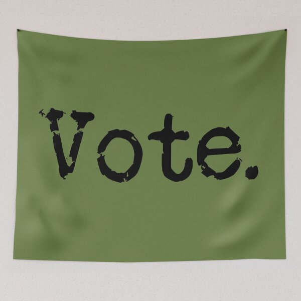 Item preview, Vote. Military Green designed and sold by TeaRoseWriter.