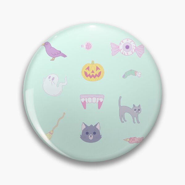 Artikelvorschau, Halloween Variety Pastell Sticker Pack 4 entworfen und verkauft von Sunny Collections.